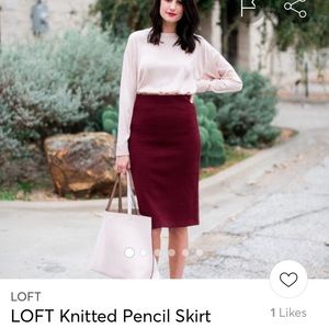Pencil skirt